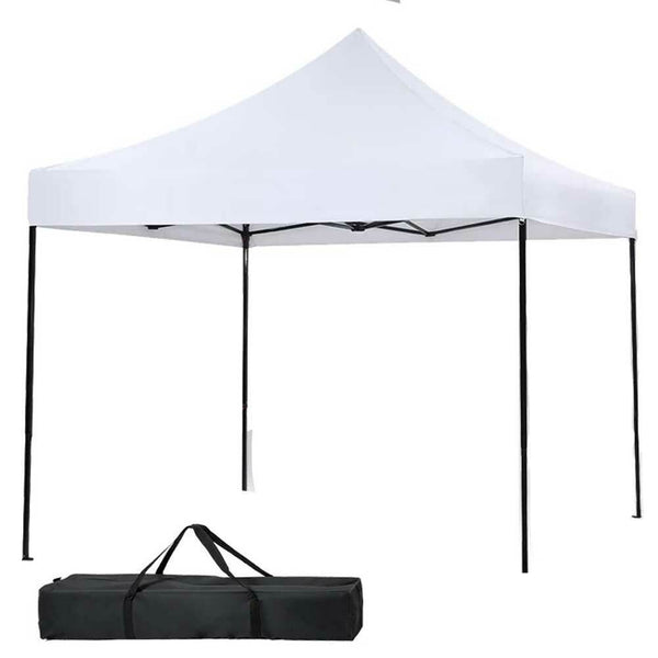 Professional 3x3m Waterproof Foldable Accordion Gazebo White